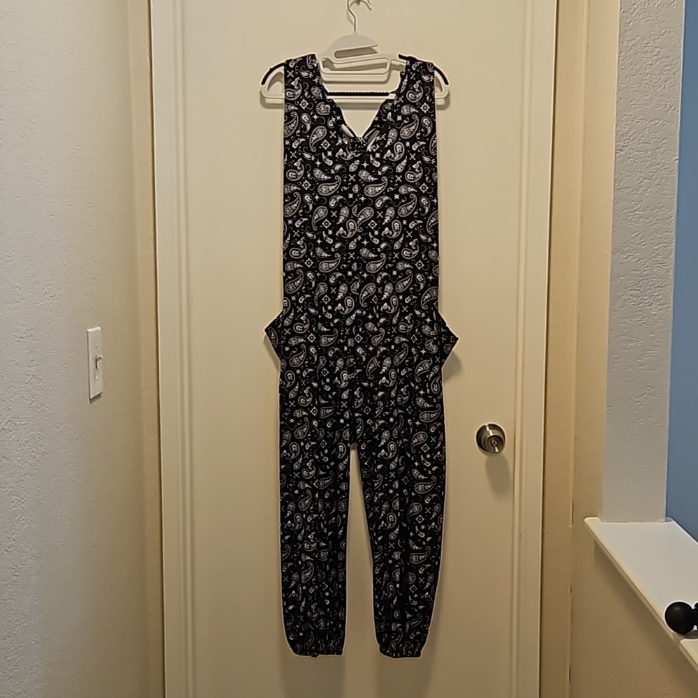 Paisley Racerback Jumpsuit
